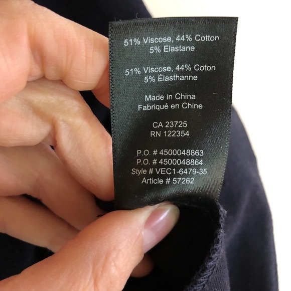 Babaton navy fitted dress pants - Picture 6 of 6